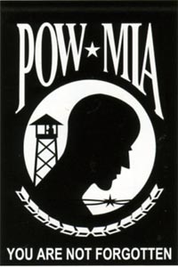 POW MIA Flag 28x44